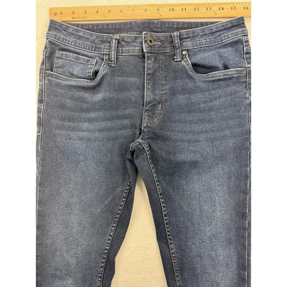 The Perfect Jean NYC Men 30 Skinny Fit Blue Dark Indigo Wash Stretch‎ Flex 30x30